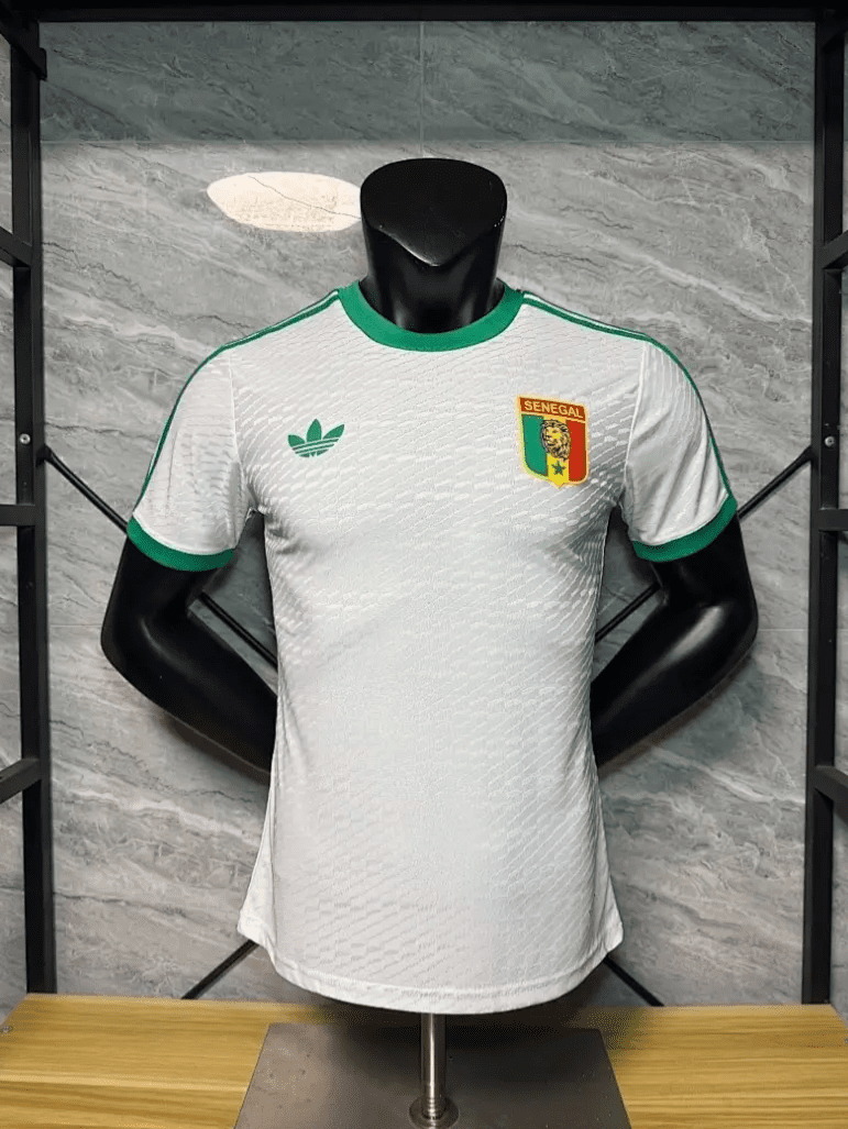 2026 World Cup Player Senegal Retro White Soccer Jersey
