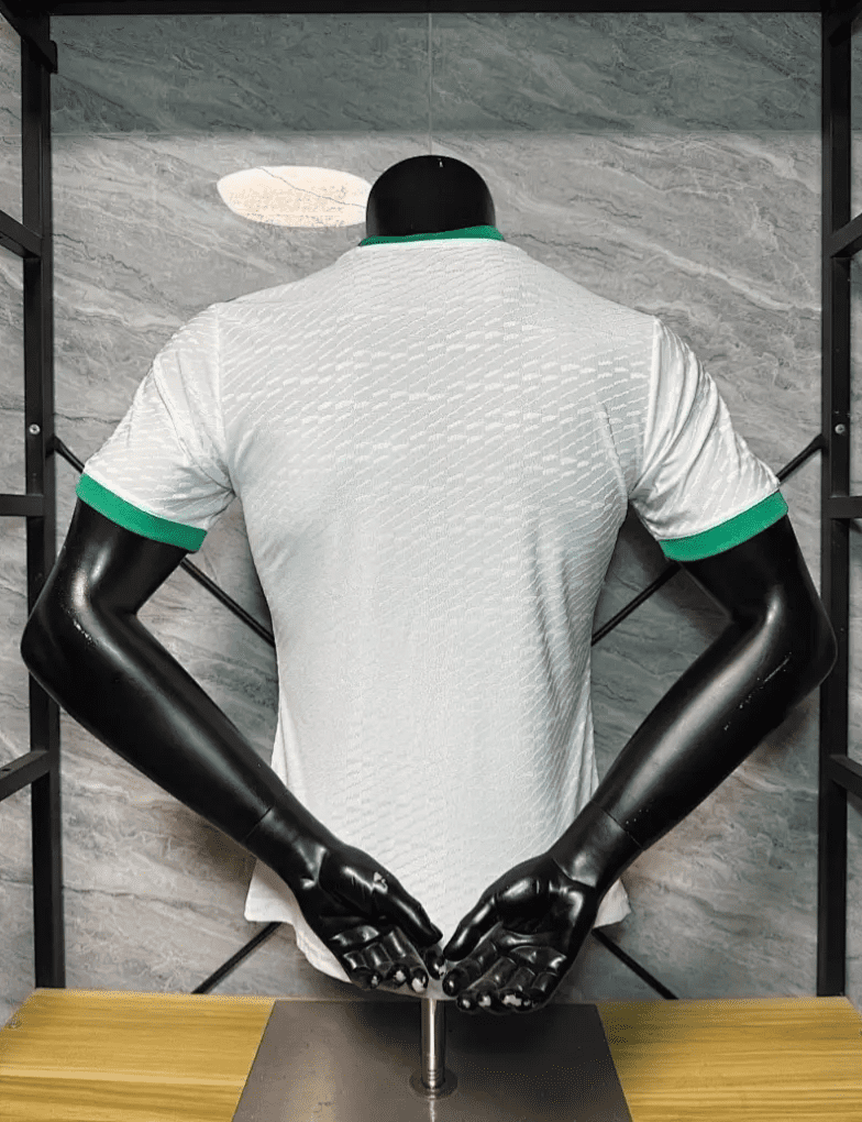 2026 World Cup Player Senegal Retro White Soccer Jersey - Image 7