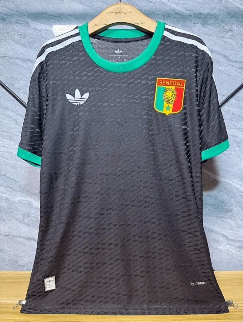 2026 World Cup Senegal Retro Black Soccer Jersey