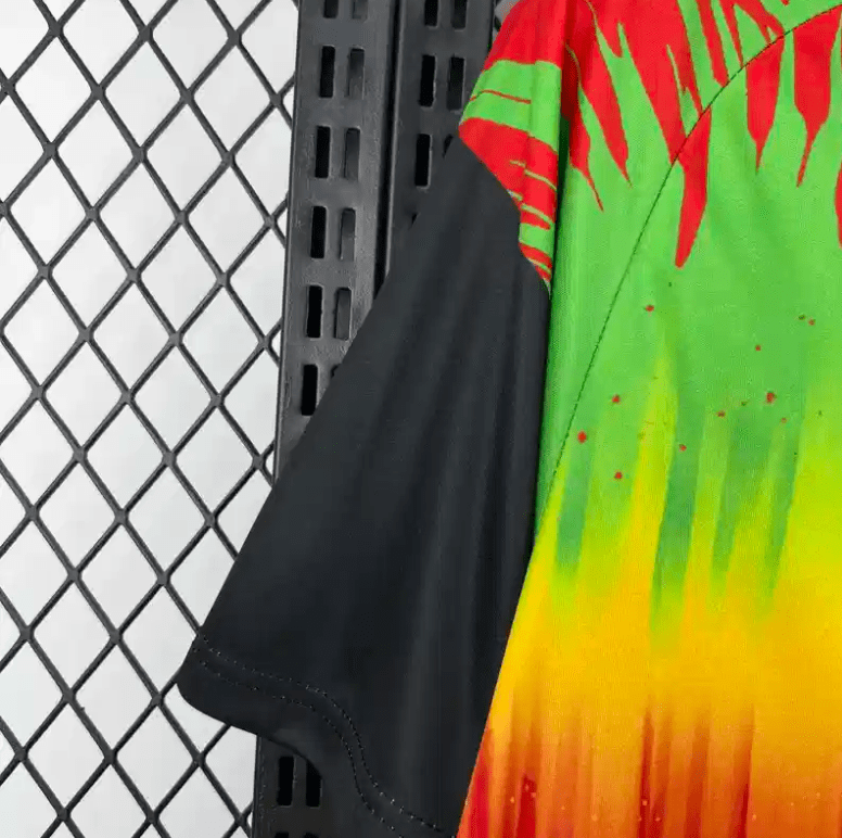 2026 World Cup Jamaica x Bob Marley Travel Soccer Jersey - Image 7