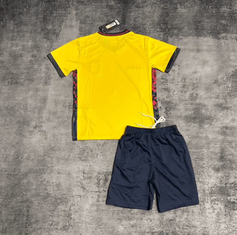 2026 World Cup Kids Ecuador Soccer Jersey Home - Image 9