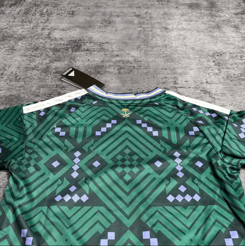 2026 World Cup Kids Saudi Arabia Soccer Jersey Home - Image 8