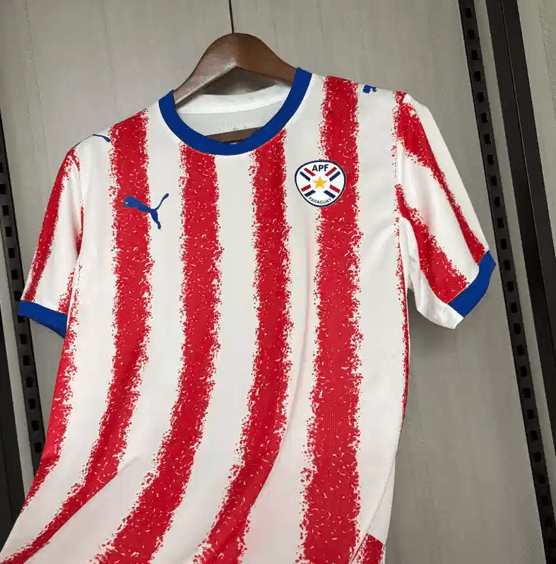 2026 World Cup Paraguay Soccer Jersey Home - Image 6