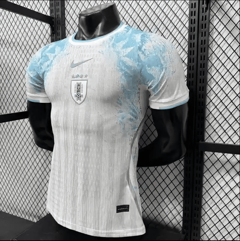 2026 World Cup Player Edition Uruguay White Soccer Jersey - Image 9