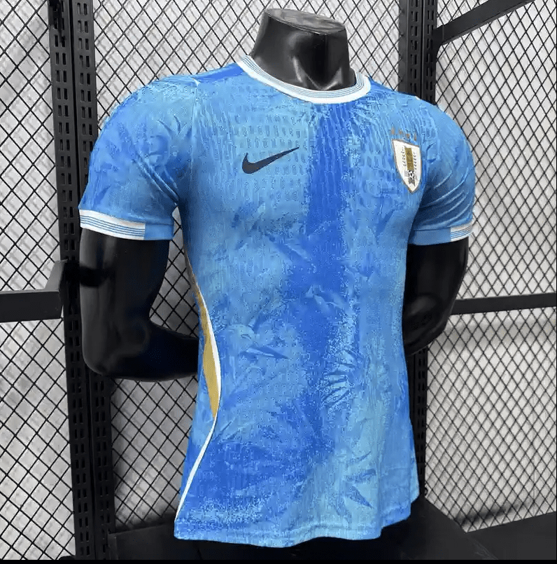 2026 World Cup Player Edition Uruguay Blue Soccer Jersey - Image 8
