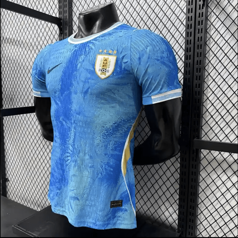 2026 World Cup Player Edition Uruguay Blue Soccer Jersey - Image 9