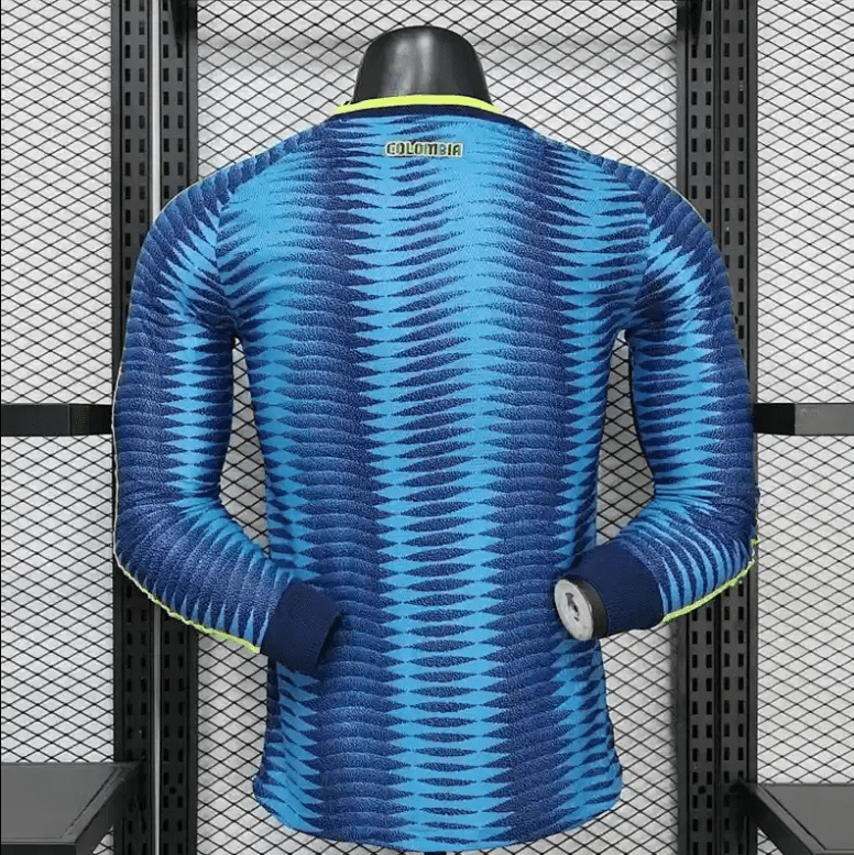 2026 World Cup Player Colombia Long Sleeves Soccer Jersey Away - Image 8