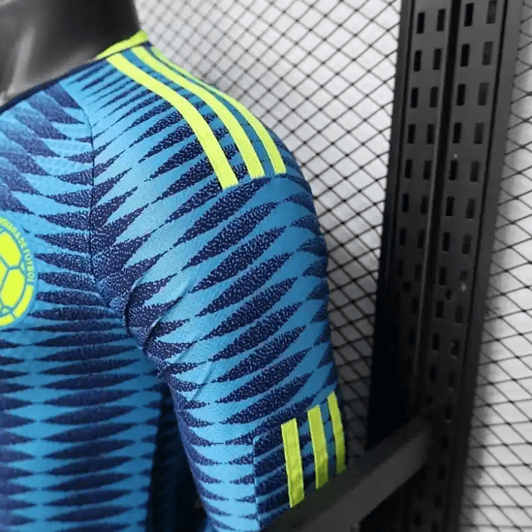 2026 World Cup Player Colombia Long Sleeves Soccer Jersey Away - Image 6