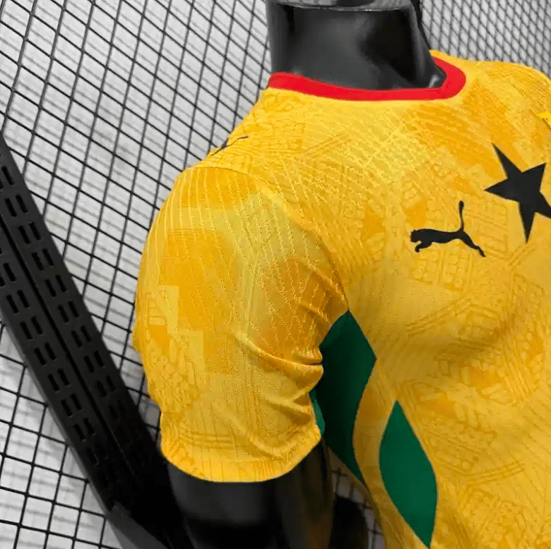 2026 World Cup Player Version Ghana Soccer Jersey Away - Image 10