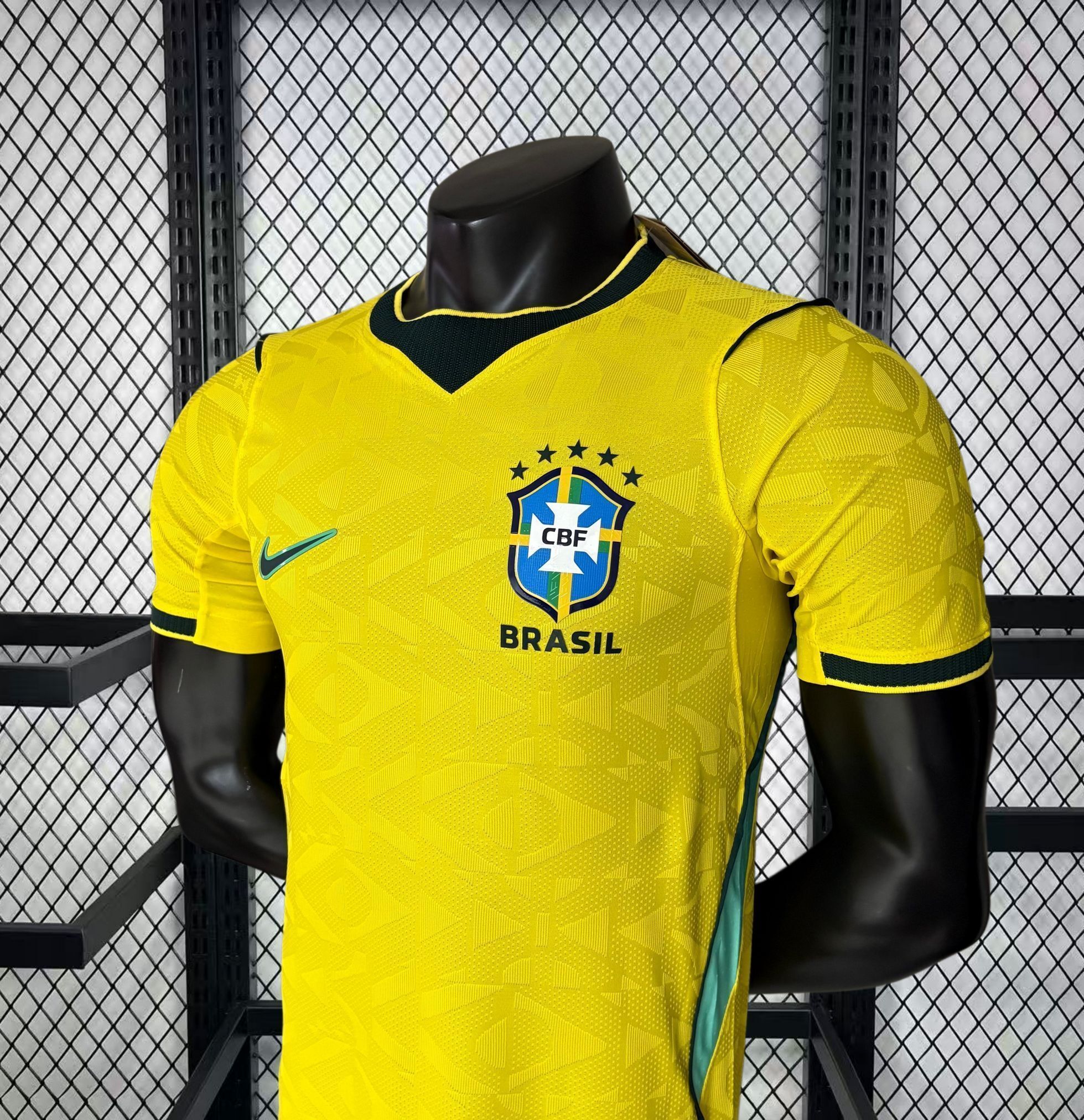 Brazil 2026 World Cup Home Jersey Player Soccer 1:1 Thai Quality - Image 2