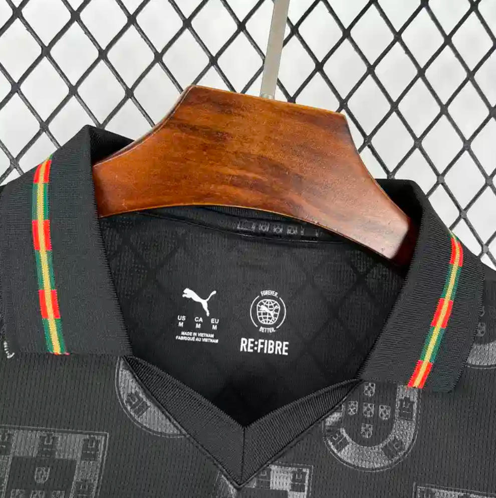 2025-2026 Portugal World Cup Qualifiers Eusebio Commemorative Edition Soccer Jersey Away - Image 8