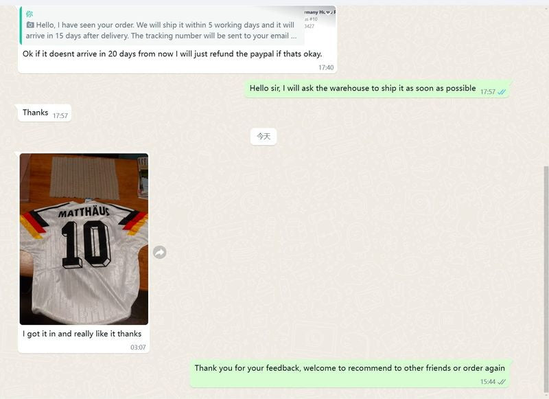 Customer review